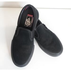 Vans Black Slip-On Shoes
